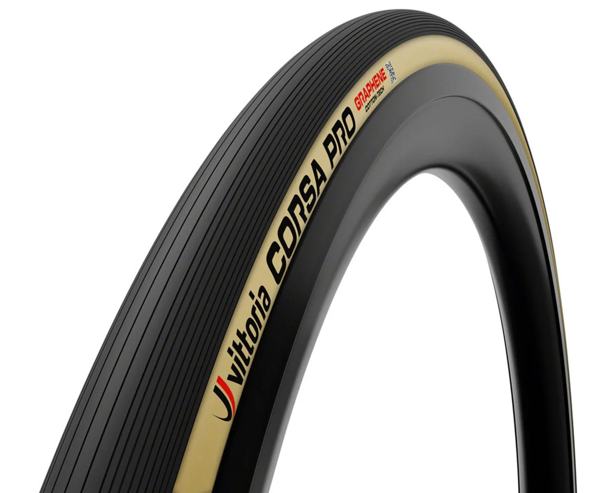 Vittoria Corsa Pro TLR Tubeless Road Tire (Para) (700c) (24mm) (Graphene 2.0)